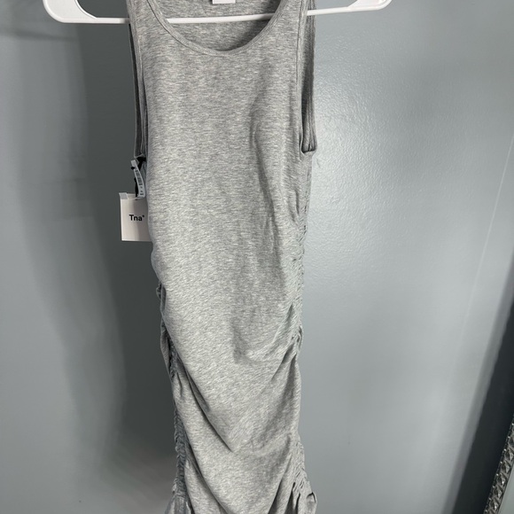 Aritzia TNA Malibu dress in grey - Picture 6 of 7